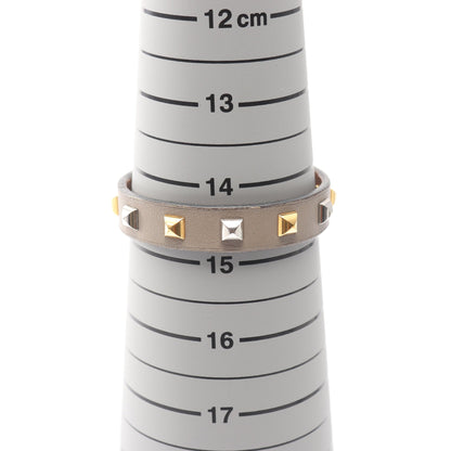 ミニドッグ クルー ブレスレット ヴォースイフト グレー A刻印 エルメス アクセサリー HERMES