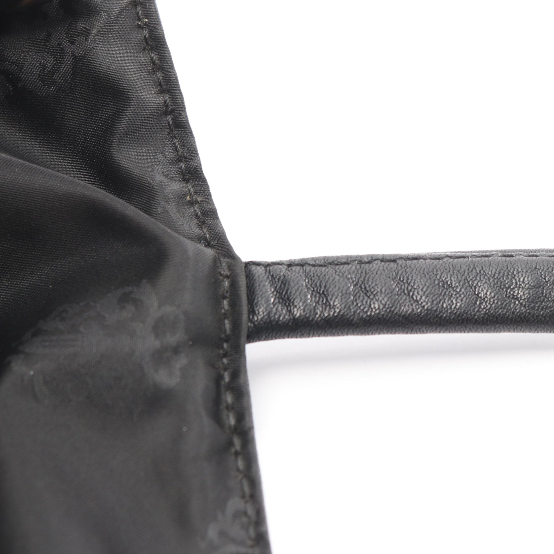 ハンドバッグ トートバッグ ハート レザー ブラック 2WAY クロムハーツ バッグ Chrome Hearts