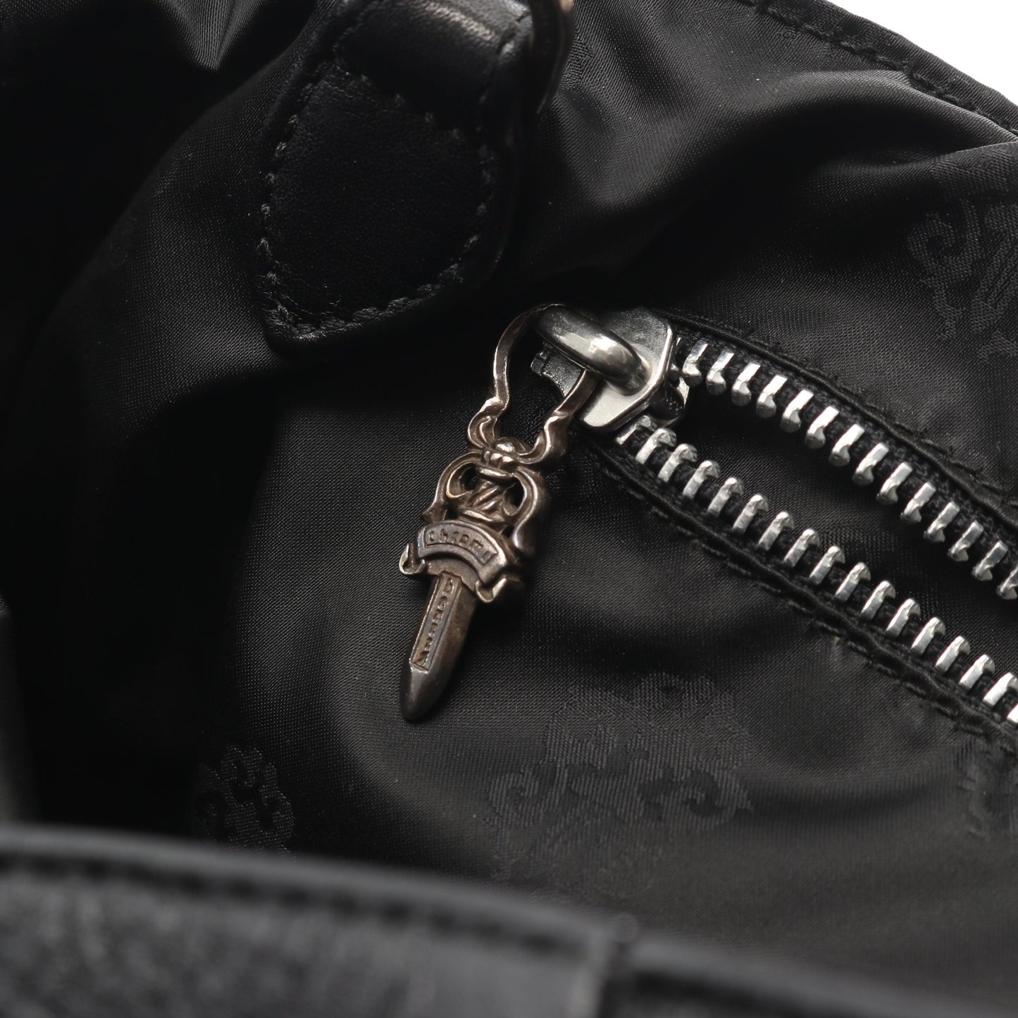 ハンドバッグ トートバッグ ハート レザー ブラック 2WAY クロムハーツ バッグ Chrome Hearts