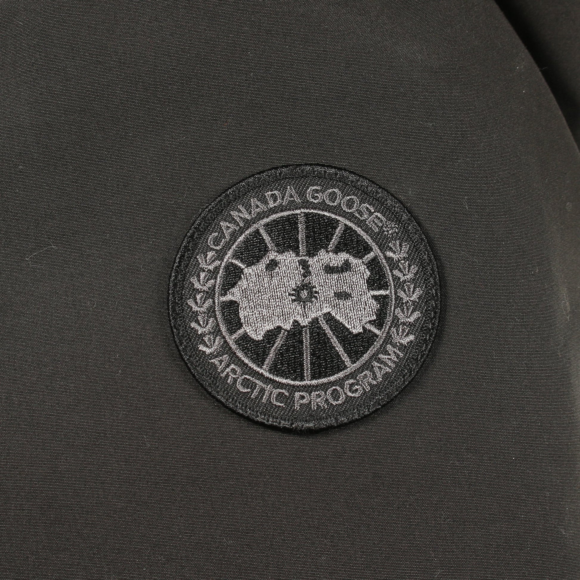 BORDEN BOMBER BLACK LABEL ダウンジャケット ブラック カナダグース アウター CANADA GOOSE