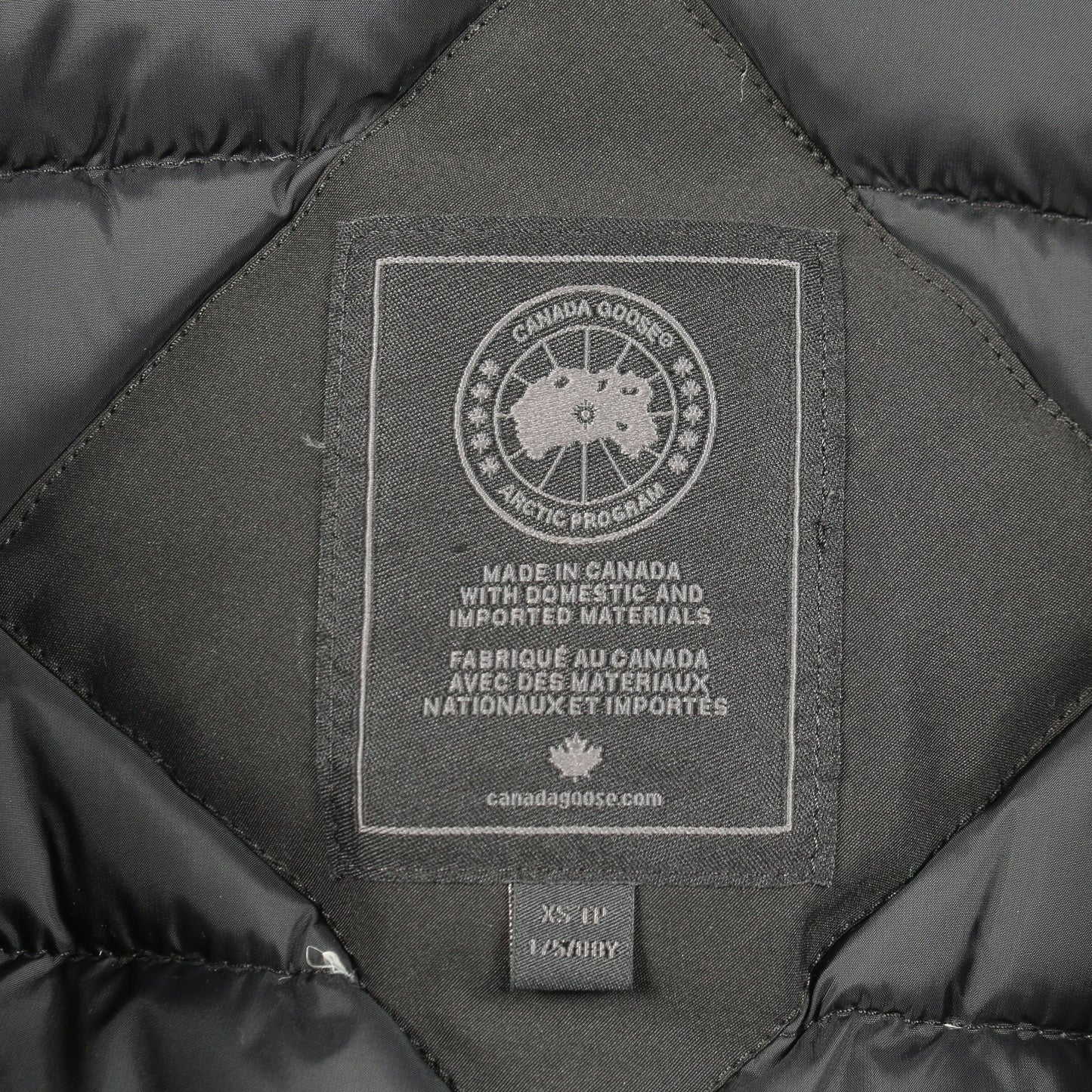 BORDEN BOMBER BLACK LABEL ダウンジャケット ブラック カナダグース アウター CANADA GOOSE