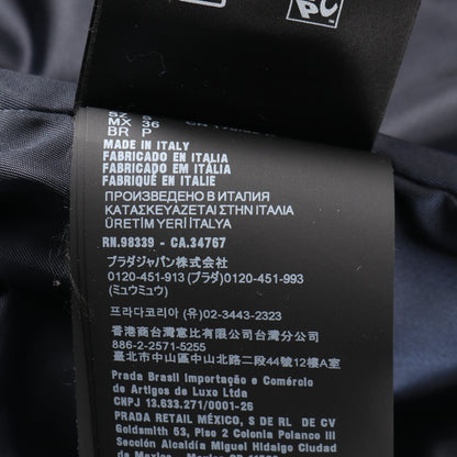 Re-Nylon トレンチコート ナイロン ネイビー プラダ アウター PRADA