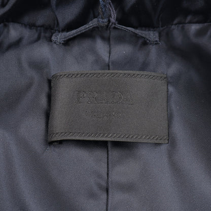 Re-Nylon トレンチコート ナイロン ネイビー プラダ アウター PRADA