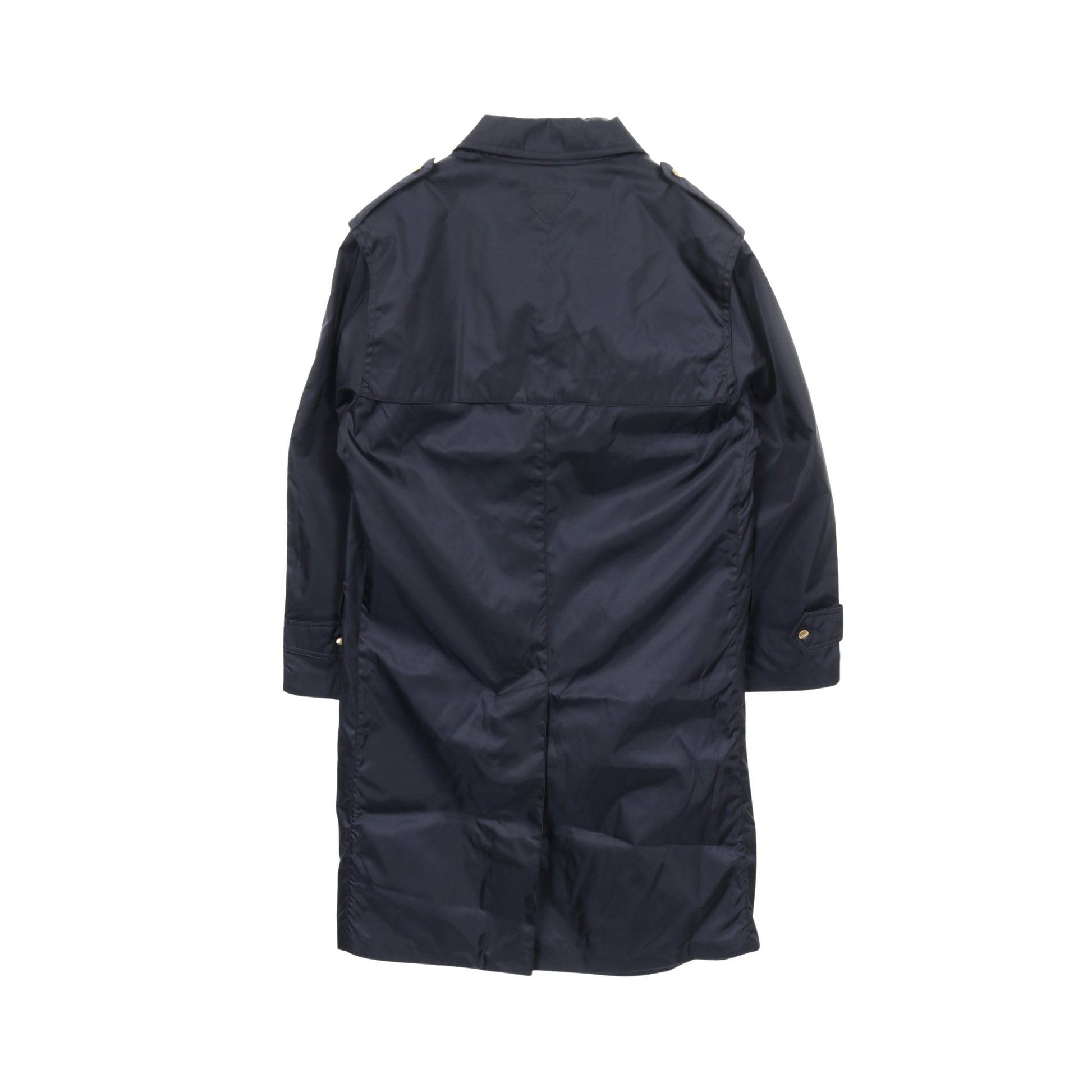 Re-Nylon トレンチコート ナイロン ネイビー プラダ アウター PRADA