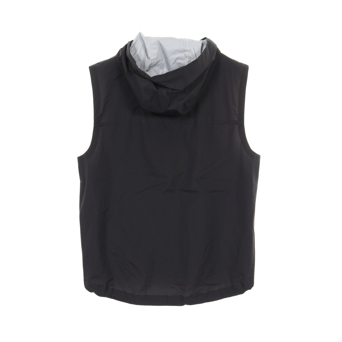 ロゴ ベスト ナイロン ブラック フード付き プラダスポーツ リネアロッサ アウター PRADA SPORT LINEA ROSSA