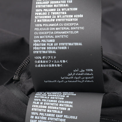 ロゴ ベスト ナイロン ブラック フード付き プラダスポーツ リネアロッサ アウター PRADA SPORT LINEA ROSSA