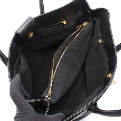 エグゼクティブトート ハンドバッグ トートバッグ レザー ブラック ゴールド金具 2WAY シャネル バッグ CHANEL