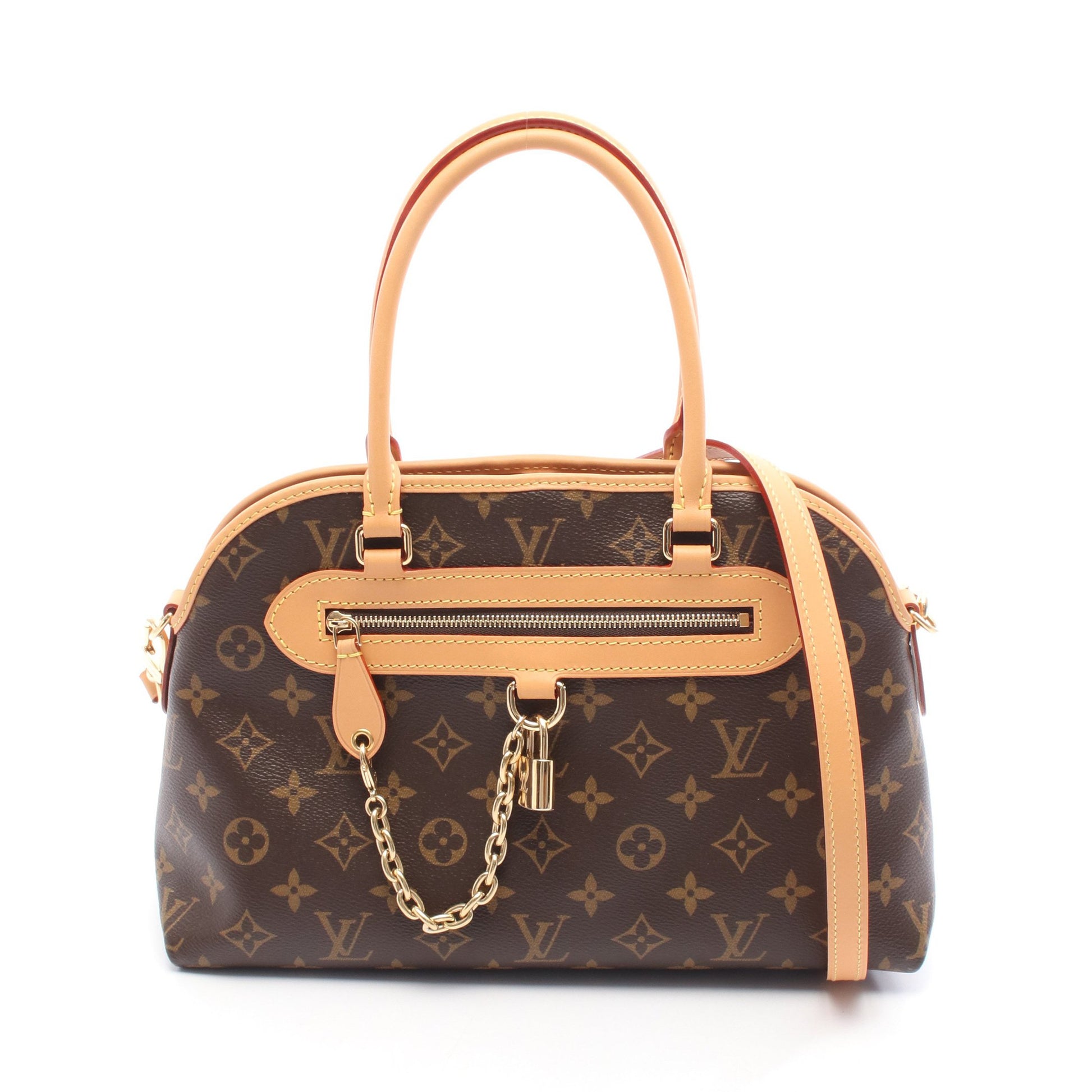 エバーモアPM モノグラム ハンドバッグ PVC レザー ブラウン 2WAY ルイヴィトン バッグ LOUIS VUITTON