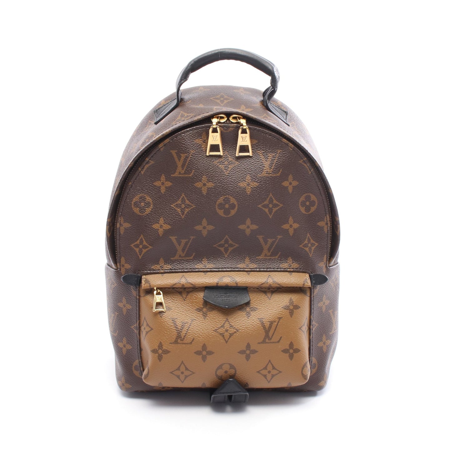 パームスプリングス バックパックPM モノグラム リバース リュックサック PVC レザー ブラウン ベージュ ルイヴィトン バッグ LOUIS VUITTON