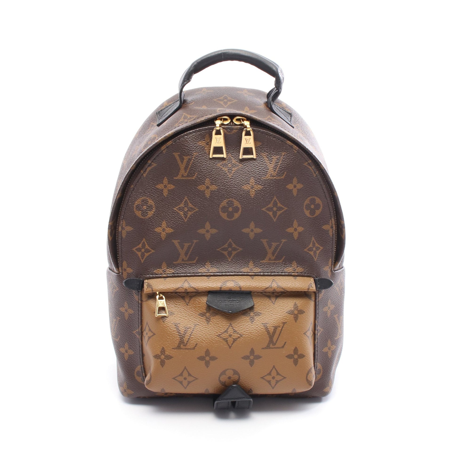パームスプリングス バックパックPM モノグラム リバース リュックサック PVC レザー ブラウン ベージュ ルイヴィトン バッグ LOUIS VUITTON
