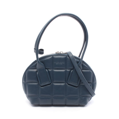 ザ スウープ ハンドバッグ レザー ブルーグリーン 2WAY ボッテガヴェネタ バッグ BOTTEGA VENETA