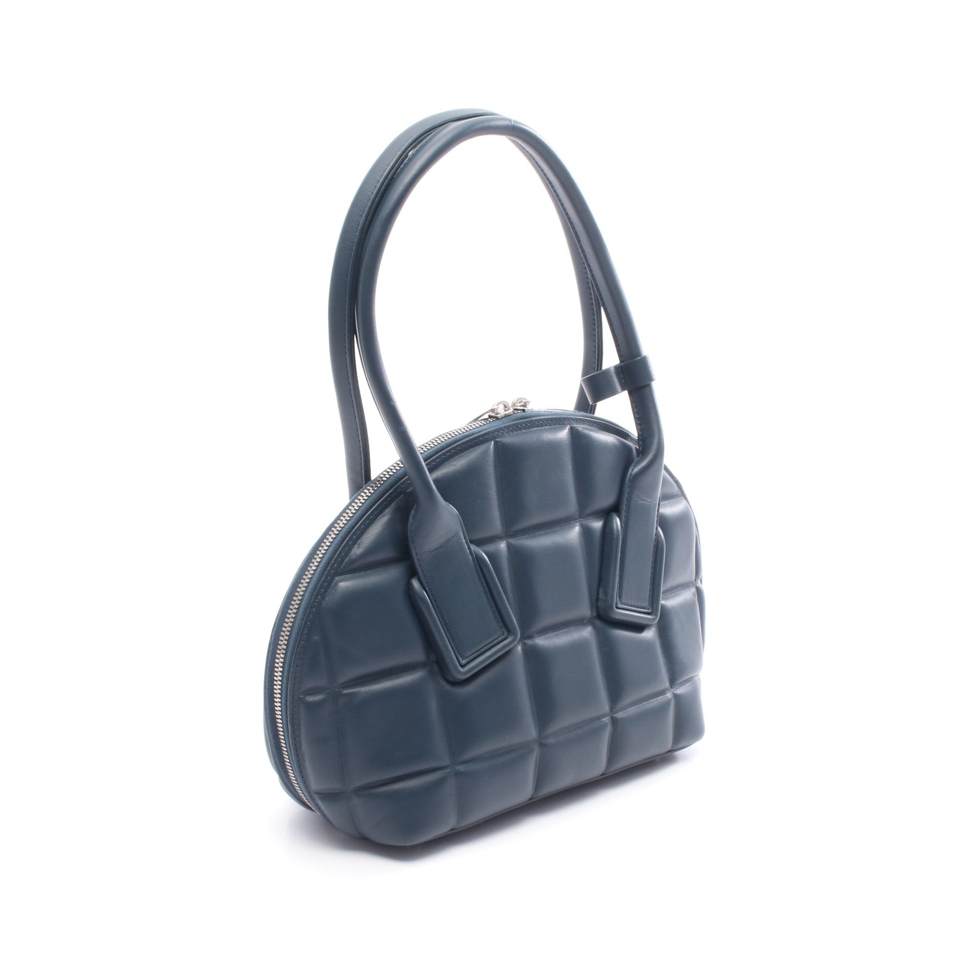 ザ スウープ ハンドバッグ レザー ブルーグリーン 2WAY ボッテガヴェネタ バッグ BOTTEGA VENETA