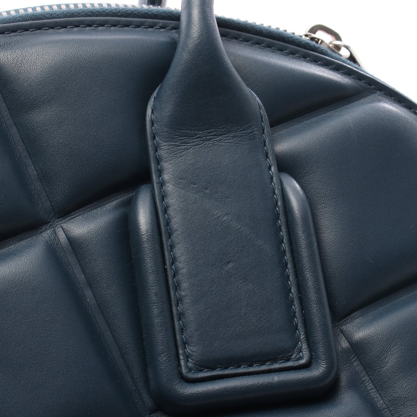 ザ スウープ ハンドバッグ レザー ブルーグリーン 2WAY ボッテガヴェネタ バッグ BOTTEGA VENETA