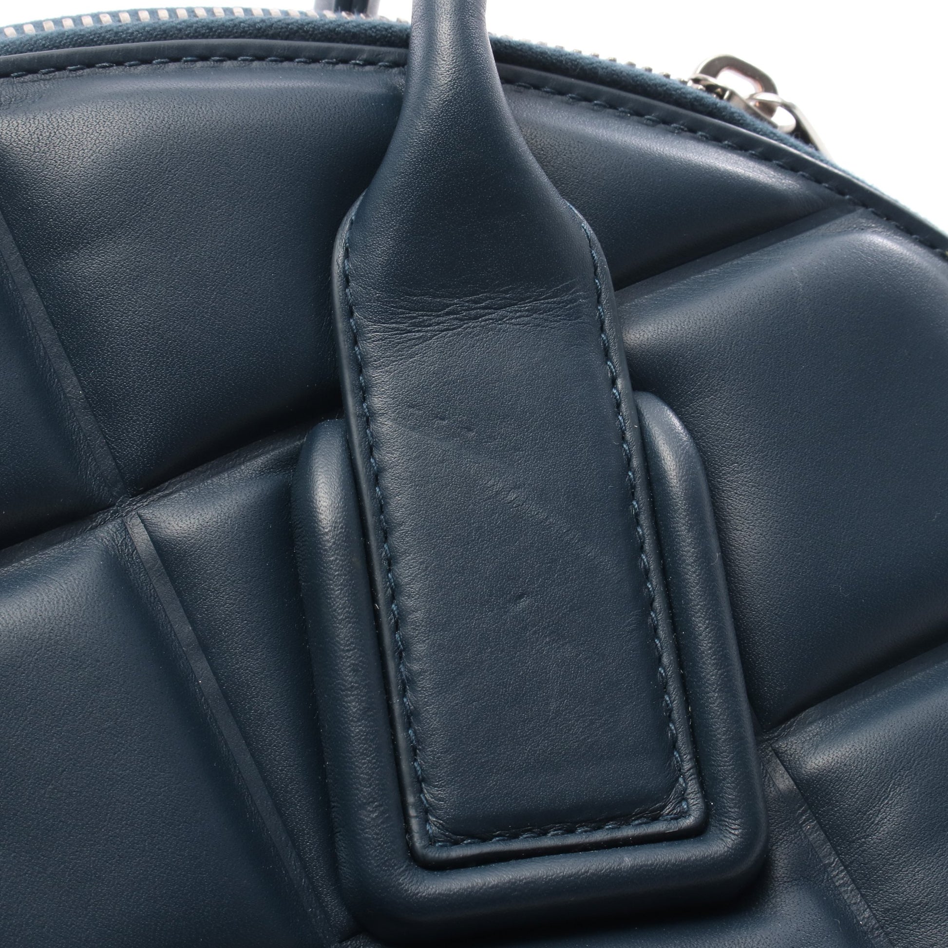 ザ スウープ ハンドバッグ レザー ブルーグリーン 2WAY ボッテガヴェネタ バッグ BOTTEGA VENETA