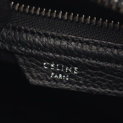 ラゲージ マイクロショッパー ハンドバッグ トートバッグ レザー ブラック セリーヌ バッグ CELINE