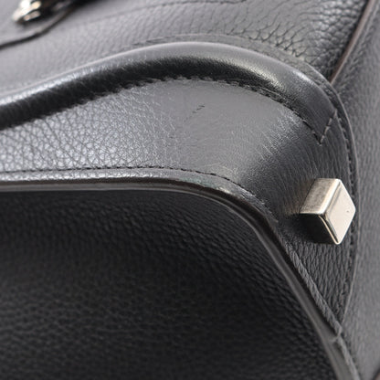 ラゲージ マイクロショッパー ハンドバッグ トートバッグ レザー ブラック セリーヌ バッグ CELINE