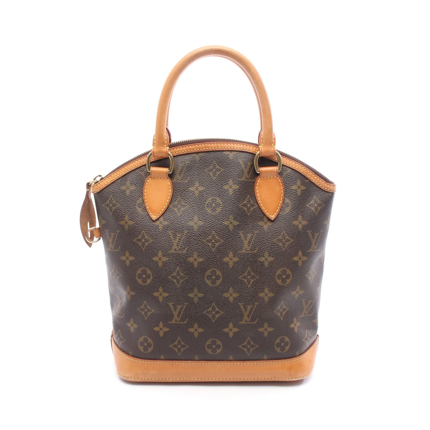 ロックイット モノグラム ハンドバッグ PVC レザー ブラウン ルイヴィトン バッグ LOUIS VUITTON