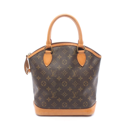 ロックイット モノグラム ハンドバッグ PVC レザー ブラウン ルイヴィトン バッグ LOUIS VUITTON