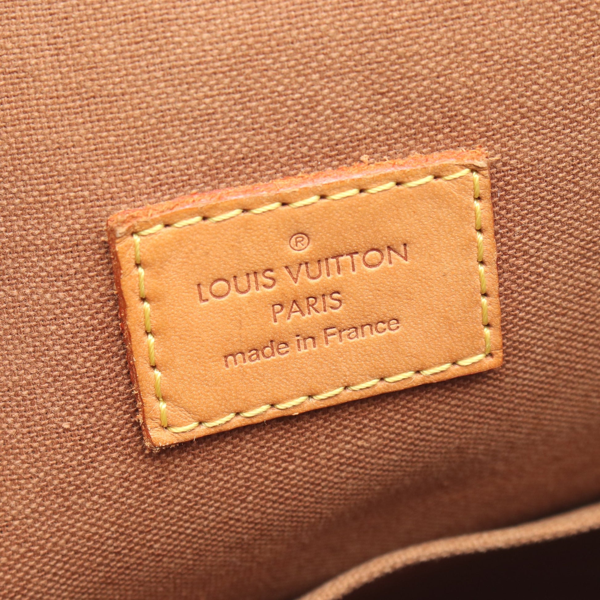 ロックイット モノグラム ハンドバッグ PVC レザー ブラウン ルイヴィトン バッグ LOUIS VUITTON