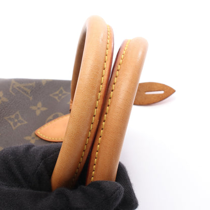 ロックイット モノグラム ハンドバッグ PVC レザー ブラウン ルイヴィトン バッグ LOUIS VUITTON