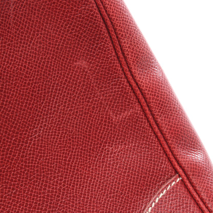 トリム31 ショルダーバッグ クシュベル レッド シルバー金具 □E刻印 エルメス バッグ HERMES