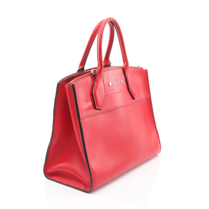 シティ スティーマーMM リュビ ハンドバッグ レザー レッド 2WAY ルイヴィトン バッグ LOUIS VUITTON