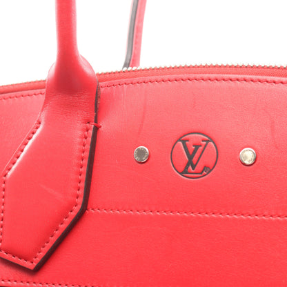 シティ スティーマーMM リュビ ハンドバッグ レザー レッド 2WAY ルイヴィトン バッグ LOUIS VUITTON