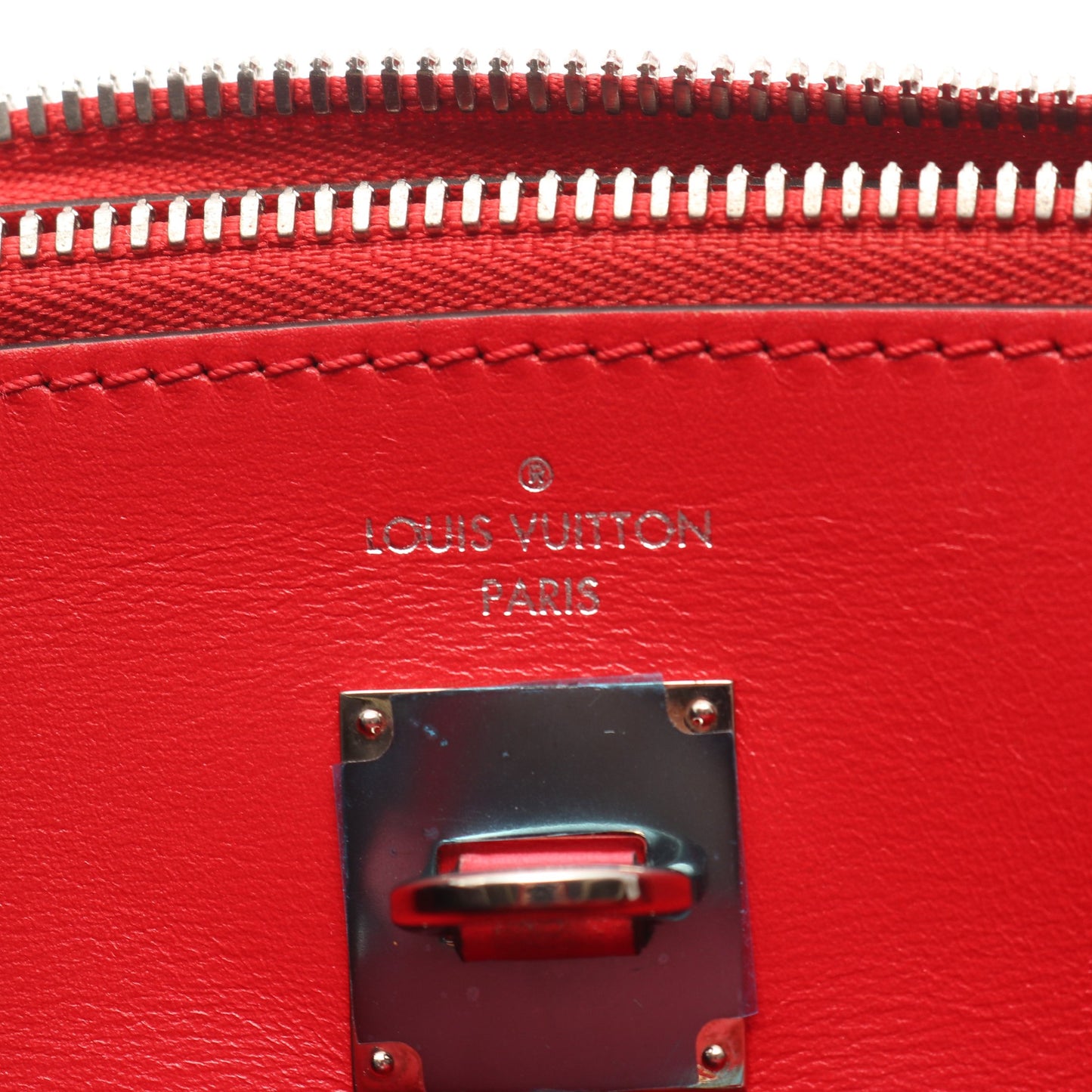 シティ スティーマーMM リュビ ハンドバッグ レザー レッド 2WAY ルイヴィトン バッグ LOUIS VUITTON