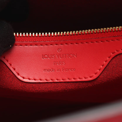サンジャック ショッピング エピ カスティリアンレッド ショルダーバッグ レザー レッド ルイヴィトン バッグ LOUIS VUITTON