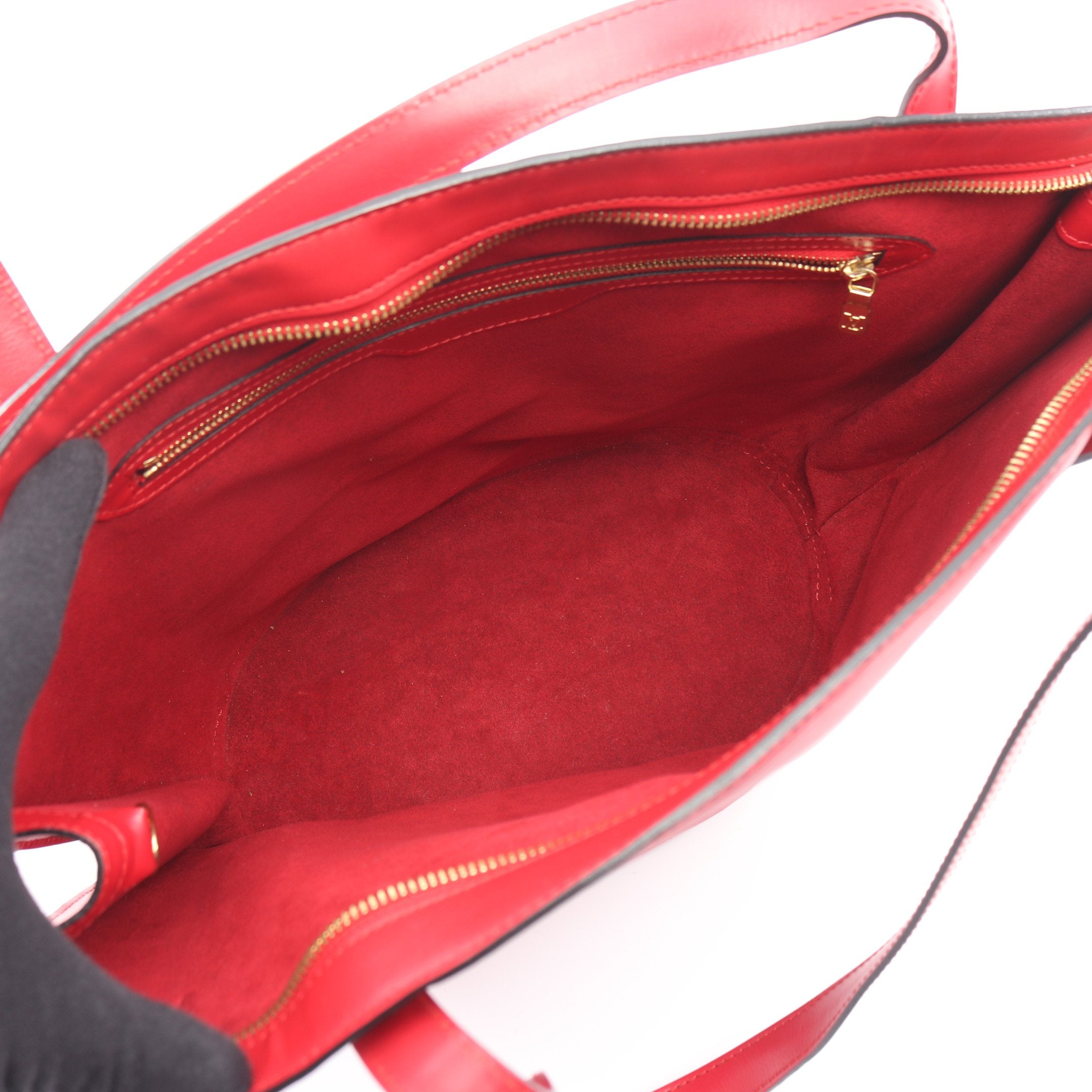 サンジャック ショッピング エピ カスティリアンレッド ショルダー