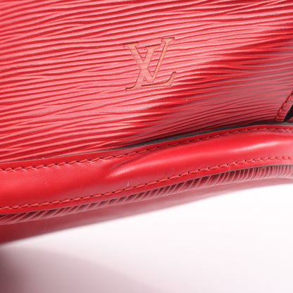サンジャック ショッピング エピ カスティリアンレッド ショルダーバッグ レザー レッド ルイヴィトン バッグ LOUIS VUITTON