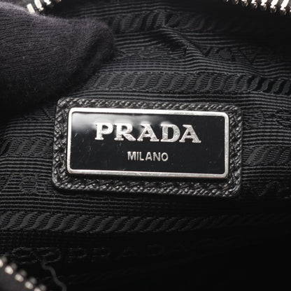 ショルダーバッグ ナイロン サフィアーノレザー ブラック プラダ バッグ PRADA