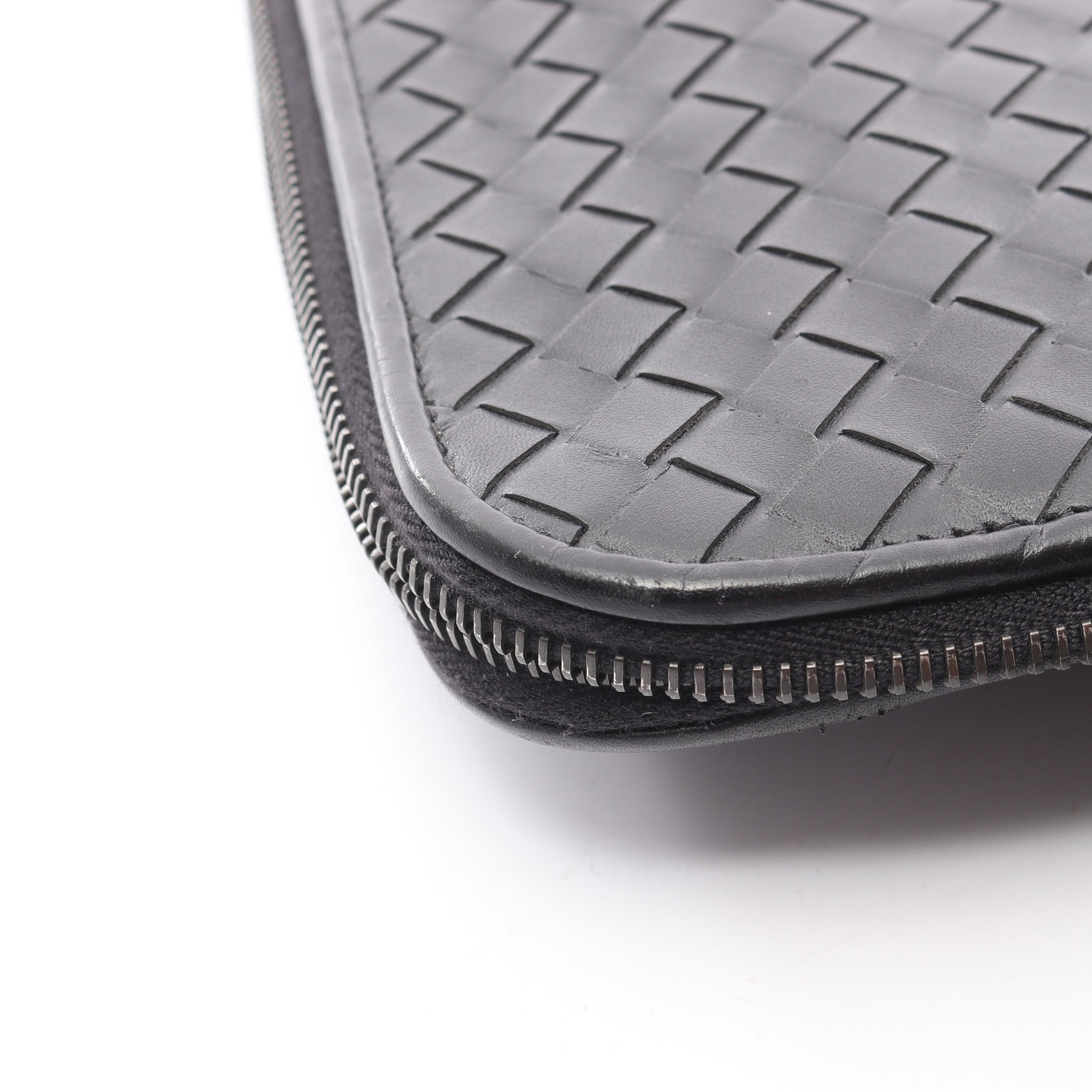 Bottega Veneta ブラックレザーケース Bottega Veneta カードケース レザー ブラック グリーン - メルカリ