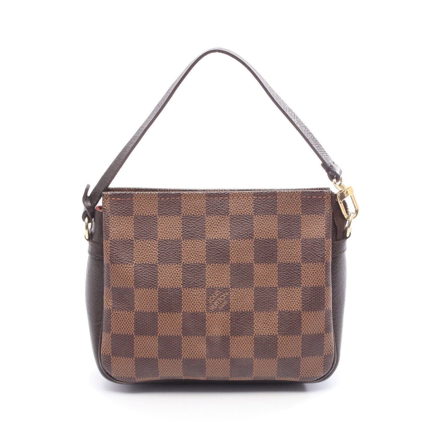 トゥルース メイクアップ ダミエエベヌ ハンドバッグ PVC レザー ブラウン ルイヴィトン バッグ LOUIS VUITTON