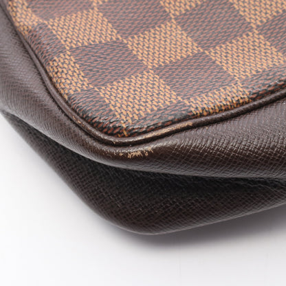 トゥルース メイクアップ ダミエエベヌ ハンドバッグ PVC レザー ブラウン ルイヴィトン バッグ LOUIS VUITTON