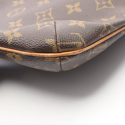 ミュゼットサルサ ショートストラップ モノグラム ショルダーバッグ PVC レザー ブラウン ルイヴィトン バッグ LOUIS VUITTON