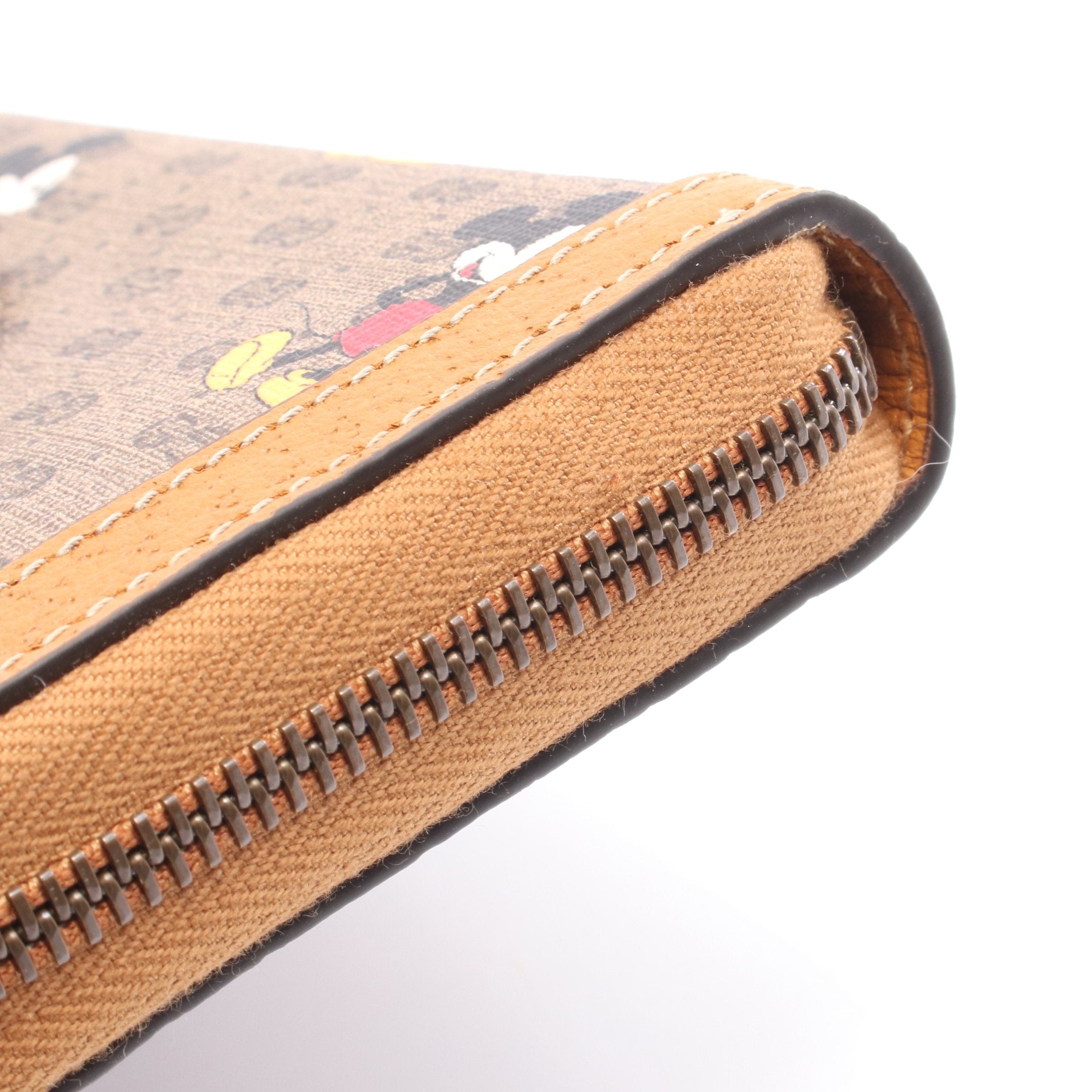 GUCCI × Disney ミッキーマウス ミニGGスプリーム ラウンドファスナー