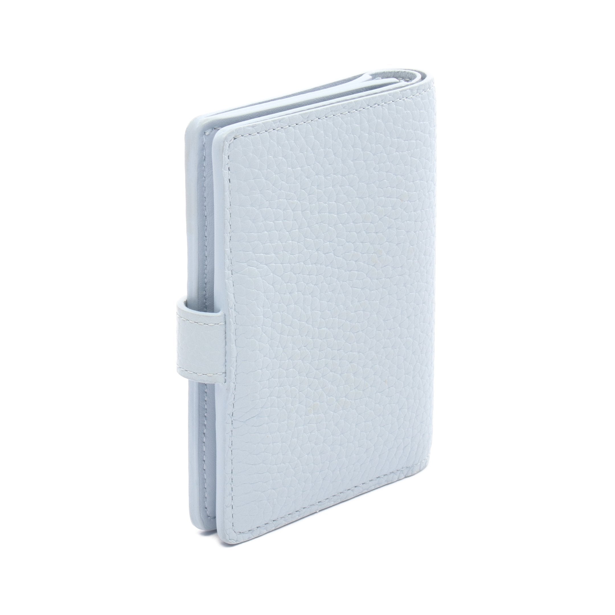 LV ヴェルティカル ウォレット コンパクト ブルーオランプ 二つ折り