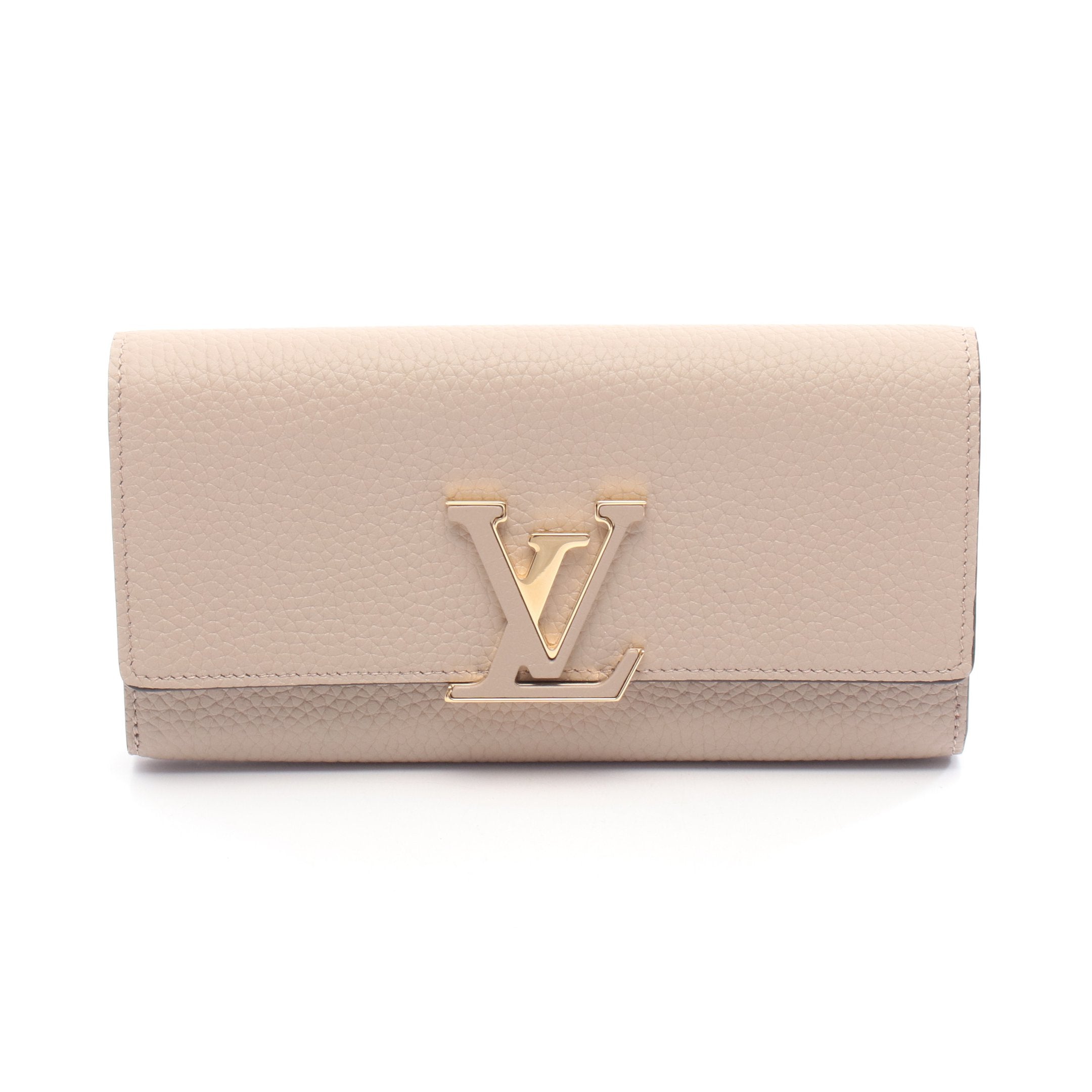 ポルトフォイユ カプシーヌ ガレ 二つ折り長財布 トリヨンレザー