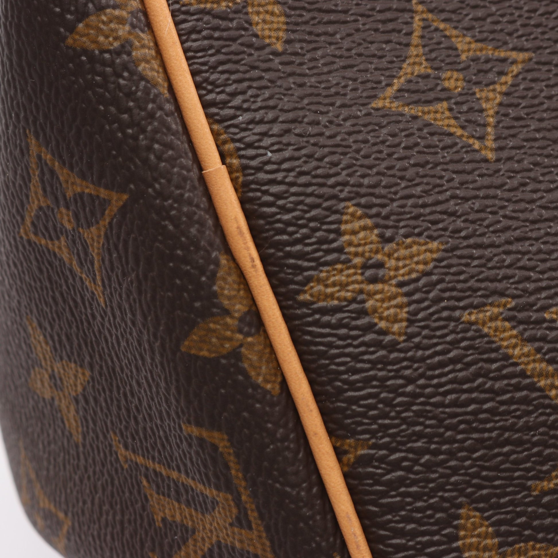 スピーディ バンドリエール30 ソフト モノグラム ハンドバッグ PVC レザー ブラウン 2WAY ルイヴィトン バッグ LOUIS VUITTON