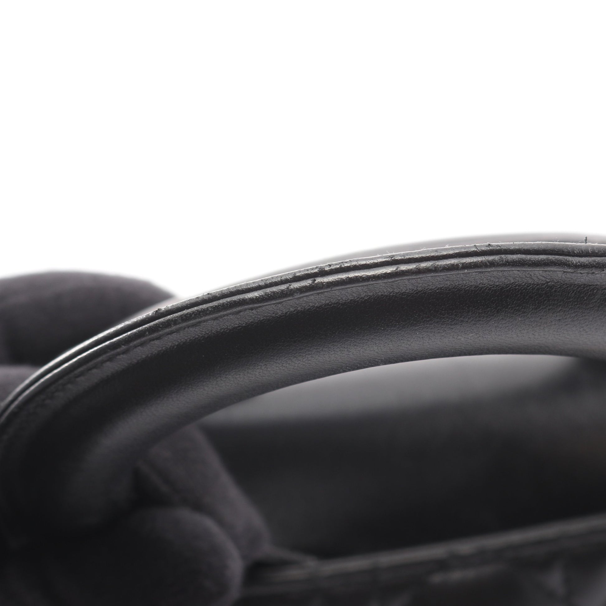 LADY DIOR MY ABCDIOR レディディオール カナージュ ハンドバッグ レザー ブラック 2WAY クリスチャンディオール バッグ Christian Dior