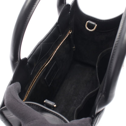 BOOK TOTE ブックトート スモール ハンドバッグ トートバッグ レザー ブラック 2WAY クリスチャンディオール バッグ Christian Dior