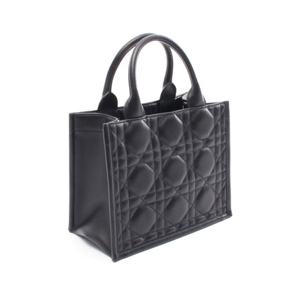 BOOK TOTE ブックトート スモール ハンドバッグ トートバッグ レザー ブラック 2WAY クリスチャンディオール バッグ Christian Dior