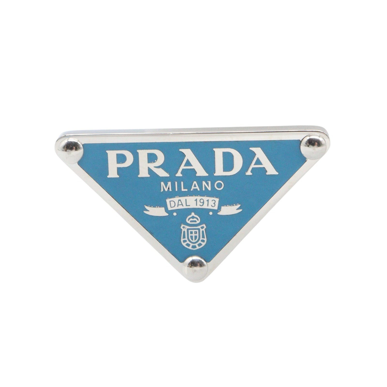 右耳用 イヤリング イヤリング SV925 ブルー シルバー プラダ アクセサリー PRADA