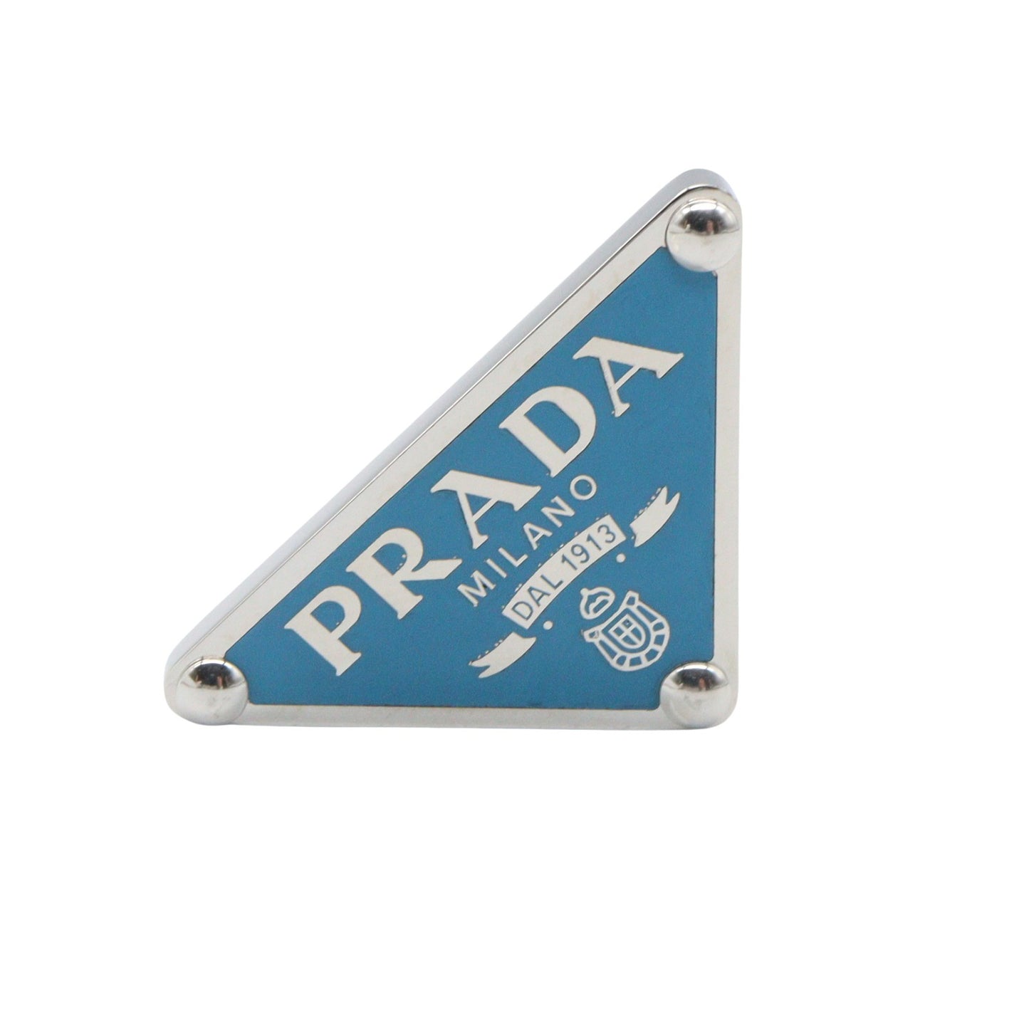 右耳用 イヤリング イヤリング SV925 ブルー シルバー プラダ アクセサリー PRADA