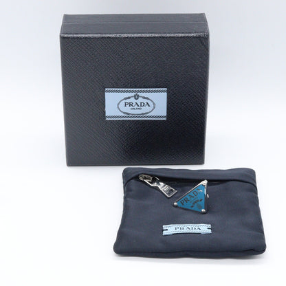 右耳用 イヤリング イヤリング SV925 ブルー シルバー プラダ アクセサリー PRADA