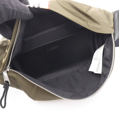 SONNY ボディバッグ ウエストバッグ ナイロン レザー カーキグリーン バーバリー バッグ BURBERRY