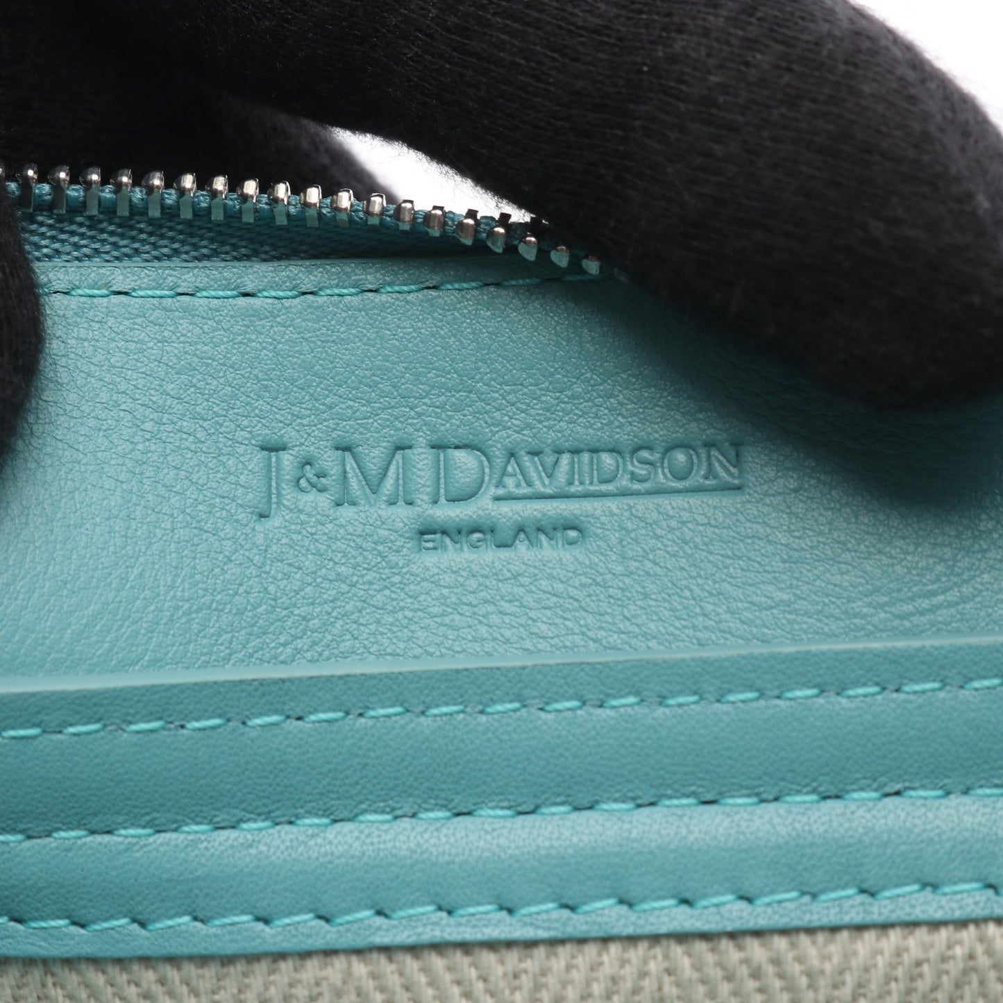 COLLETO BAG ショルダーバッグ レザー ライトブルー ジェイアンドエムデヴィッドソン バッグ J&M DAVIDSON