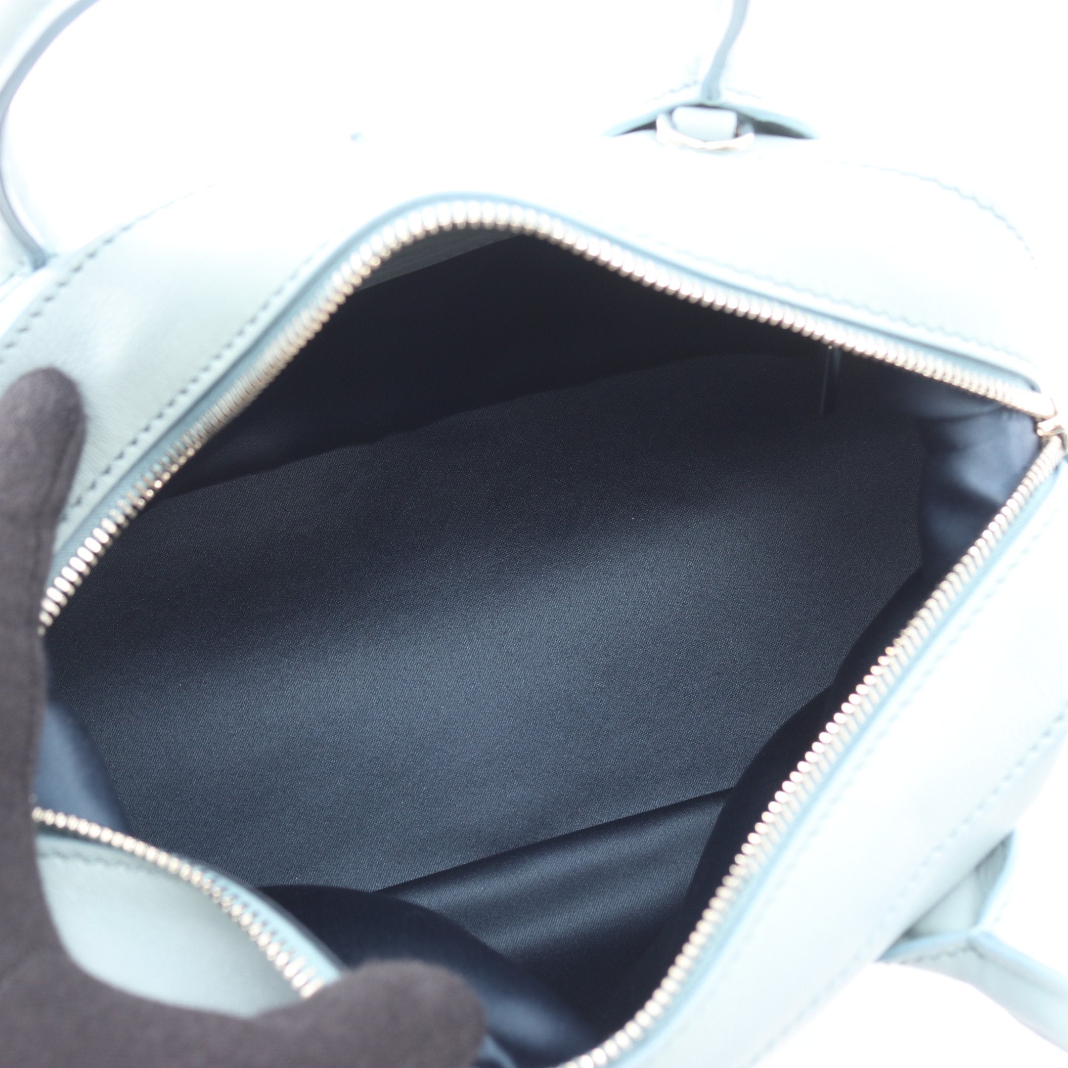 Dスタイリング ハンドバッグ レザー ライトブルー 2WAY トッズ – RECLO