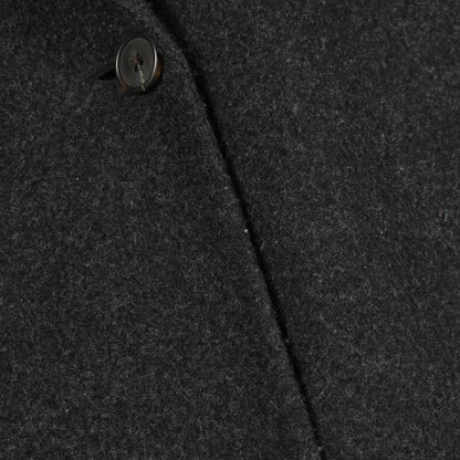ロングコート ウール カシミヤ ダークグレー ダブルブレスト ザロウ アウター THE ROW
